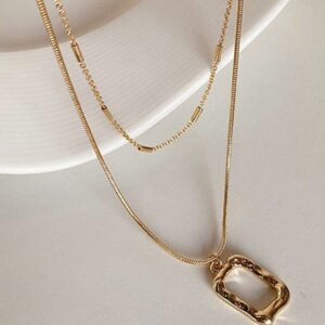 Textured Charm Dual-Layer